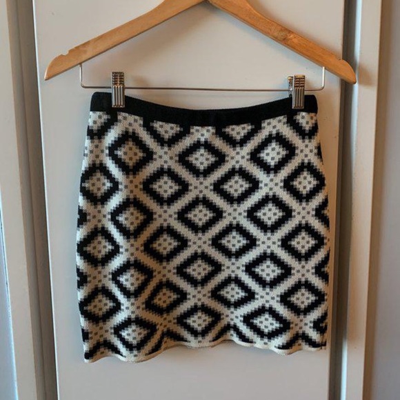 Rachel Roy patterned bandage mini skirt - Picture 2 of 3